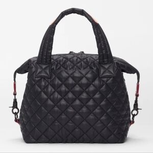 NWT MZ Wallace Black Quilted Small Sutton Deluxe